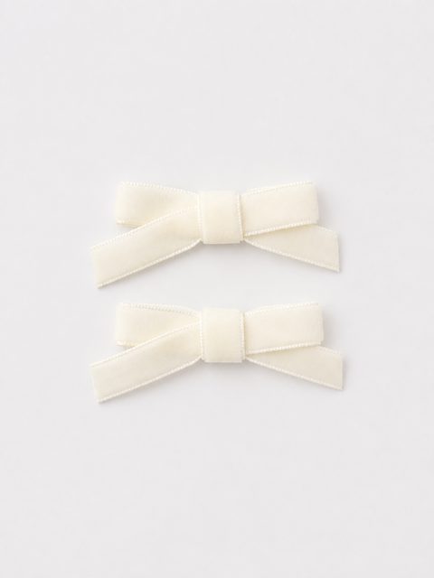Laco Ludovica veludo off-white, tamanho PP, Casa Fiocco